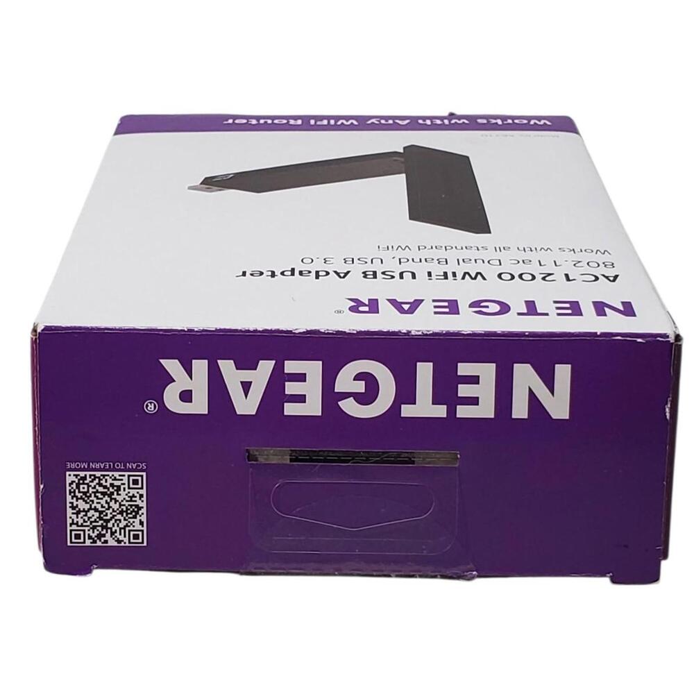 NETGEAR AC1200 USB Wi-Fi Adapter A6210-10000S R2 - Picture 5 of 9